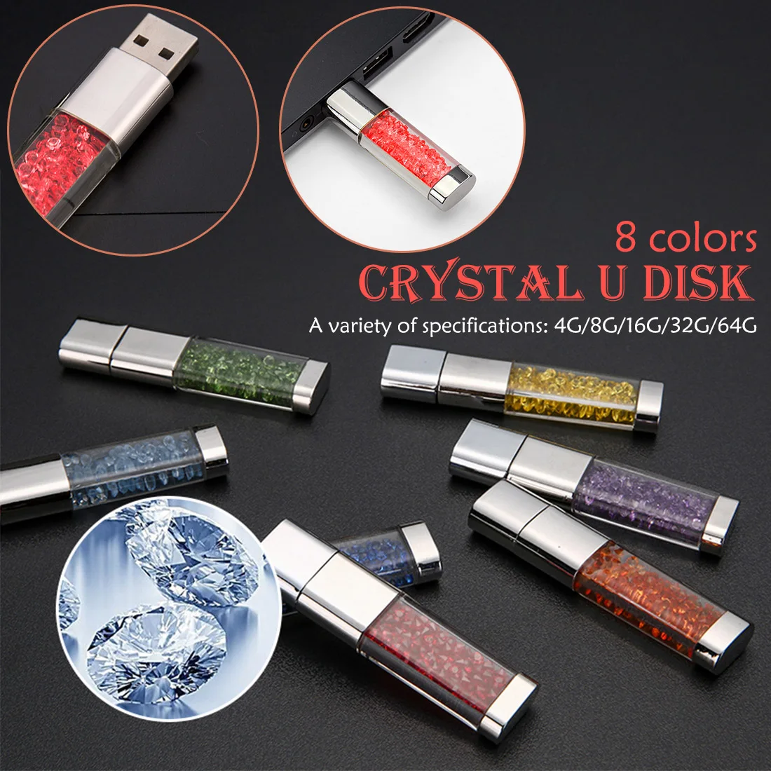 1 шт. USB 2,0 флеш-накопитель U диск pendrive 4 ГБ 16 ГБ 32 ГБ 64 ГБ