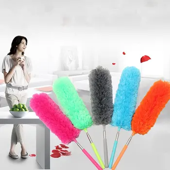

Household Dust Cleaner Brush Retractable Electrostatic Magic Mites Window Furniture Collector Brush Household Cleaning Tools
