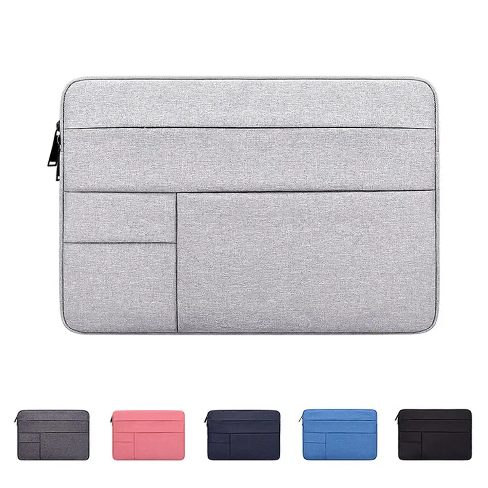 

DSstyles Waterproof Anti-fall Laptop Tablet Bag Handbag for 11.6 - 14.1 Inch MacBook