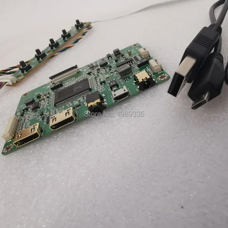 Плата драйвера HD дисплея модуль с двойным HDMI USB5V решение питания (USB Micro usb) для EDP30