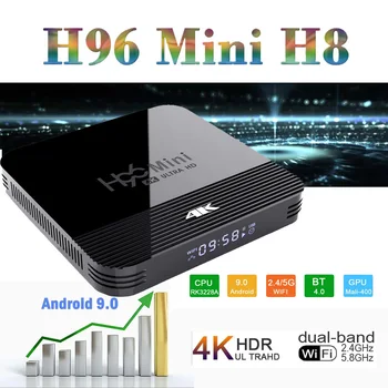 

Newest H96 Mini H8 Android tv box 16GB TV Box RK3228A Quad Core 4K Wifi Bluetooth4.0 Set Top Box HDMI 2.0 Video Smart TV Player