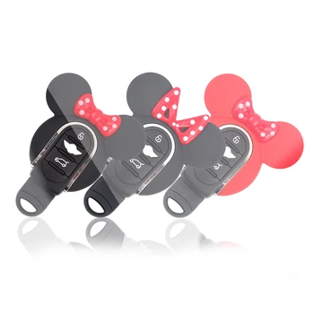 

Keychain Decorating Fashion Women Key Case Cover Miky Styling Car Accessories For Mini Cooper S JCW One F54 F55 F56 F60