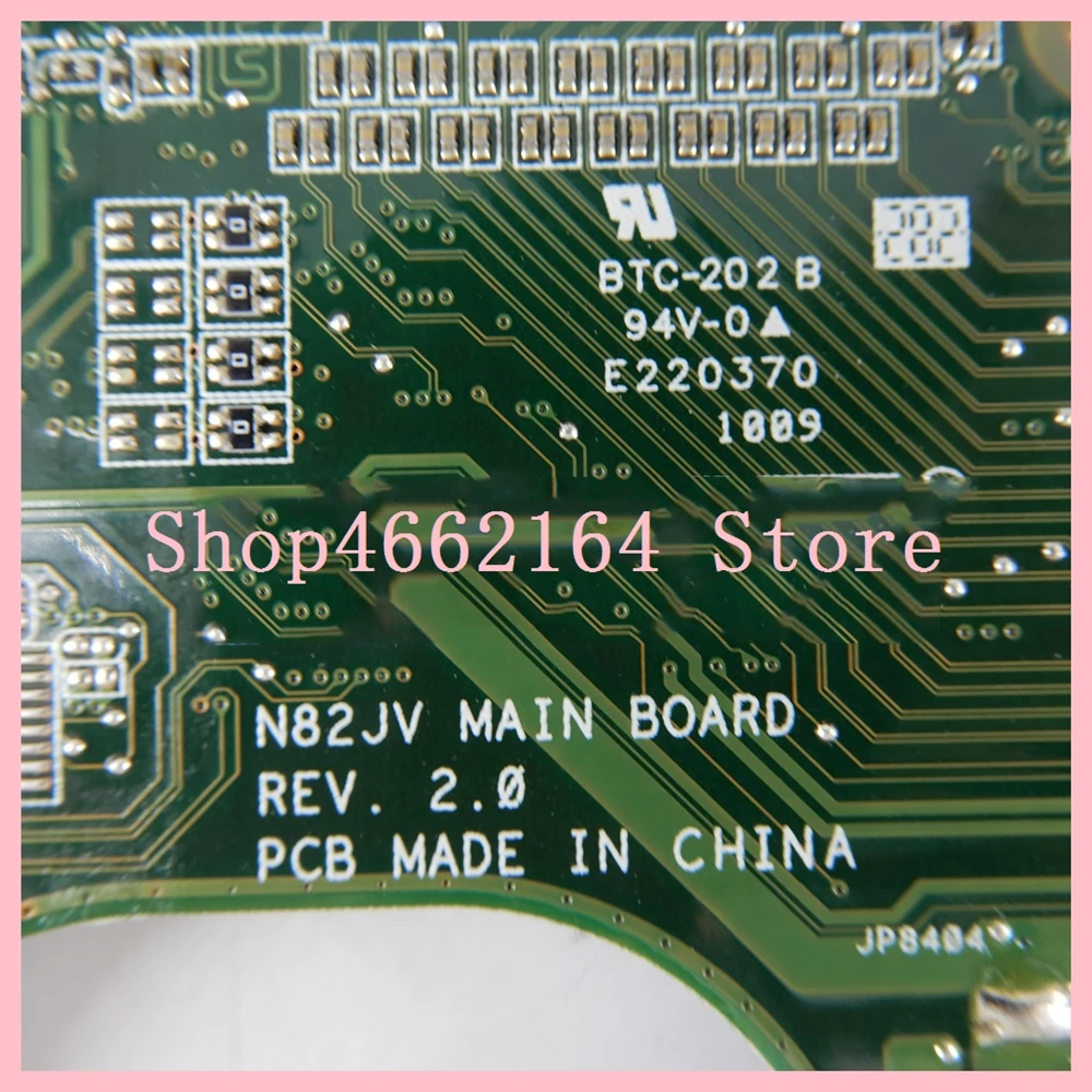 N82JQ поддержка i7 cpu материнская плата REV2.0 для ASUS N82J N82JV N82JQ N82JA HM55 материнская плата для ноутбука протестированная