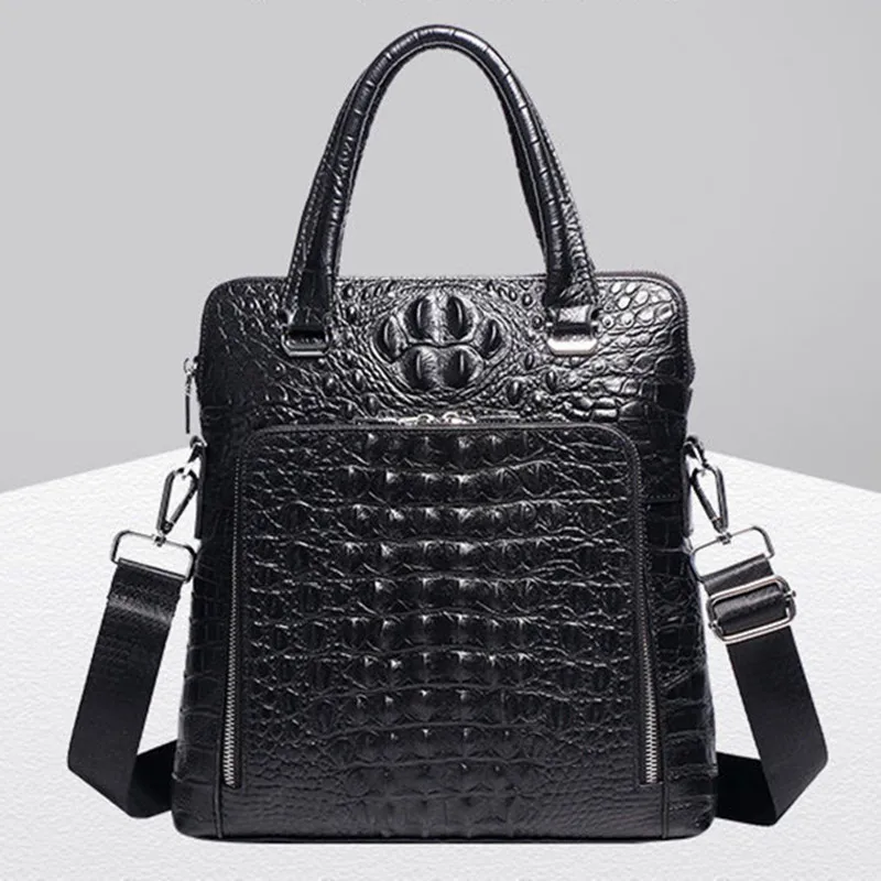 

2022 New Luxury Men's Handbags Cow Genuine Leather Male Shoulder Bag Real Natural Leather Crossbody Messenger Bags