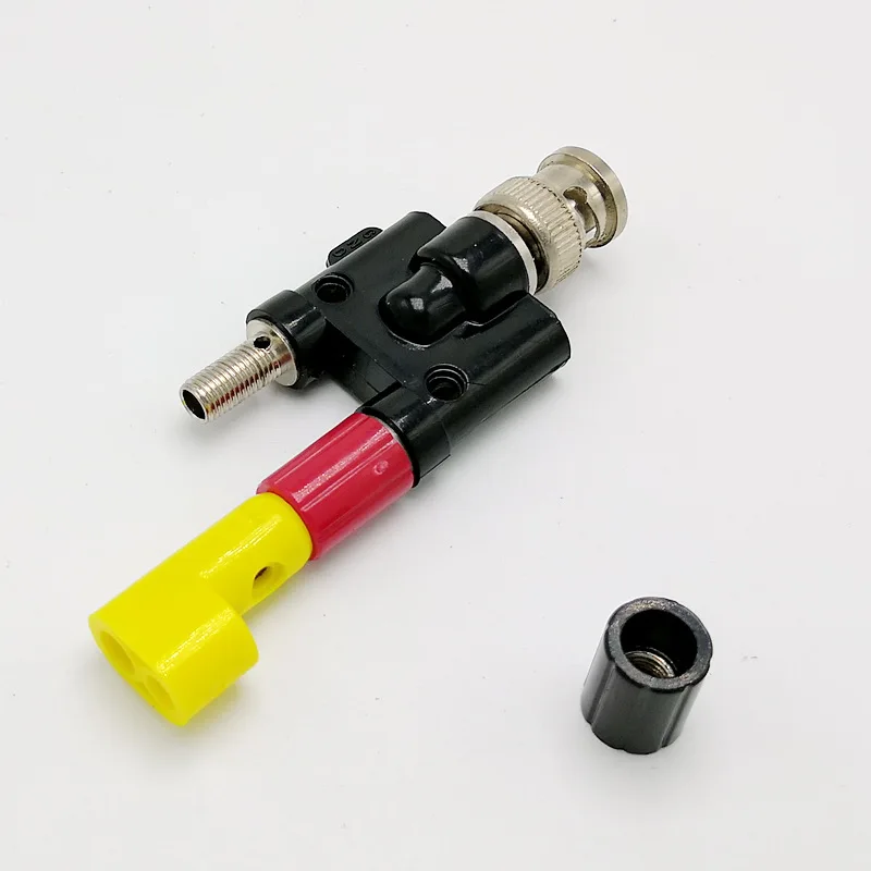 1PCS BNC Female to dual Twin Banana plug male Coaxial connector for oscilloscope 1PCS BNC Female to dual Twin Banana plug male Coaxial connector for oscilloscope