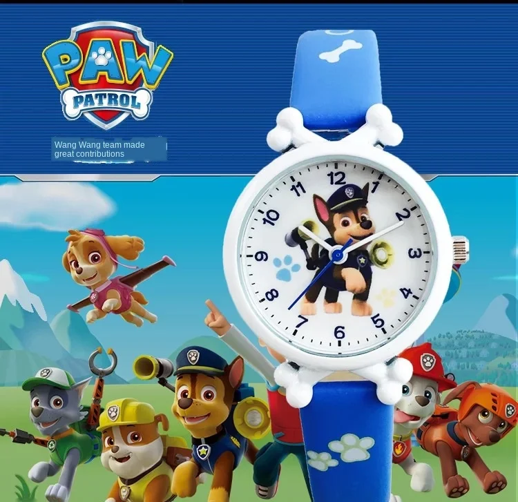 Reloj Digital de la patrulla canina para niños, figura de acción de Chase, Marshall, Everest, electrónico, resistente al agua, regalo para chico y chica, novedad de 2020