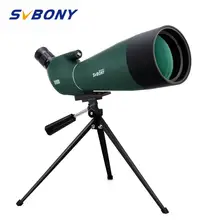 SVBONY SV28 Зрительная труба 20-60x80мм SV28 зум телескоп водонепроницаемый BAK4 призма FMC высокое качество новая версия F9308 для охоты