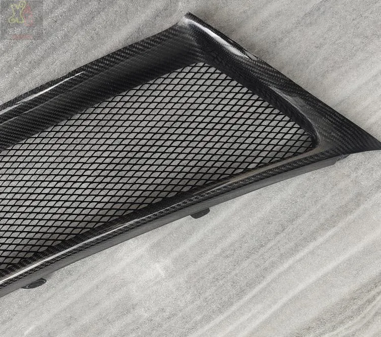 Для Lexus IS250 IS350 11-13 2011-2013 F Спортивная карбоновая решетка Передняя решетка