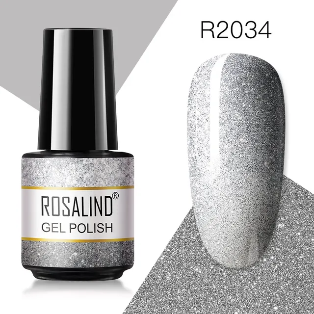 ROSALIND Gel Nail Polish 7ML Matte Base Top Coat For Soak Off Gel Polish UV LED Gel Semi Permanent Varnishes Design Nail Art RAR2034