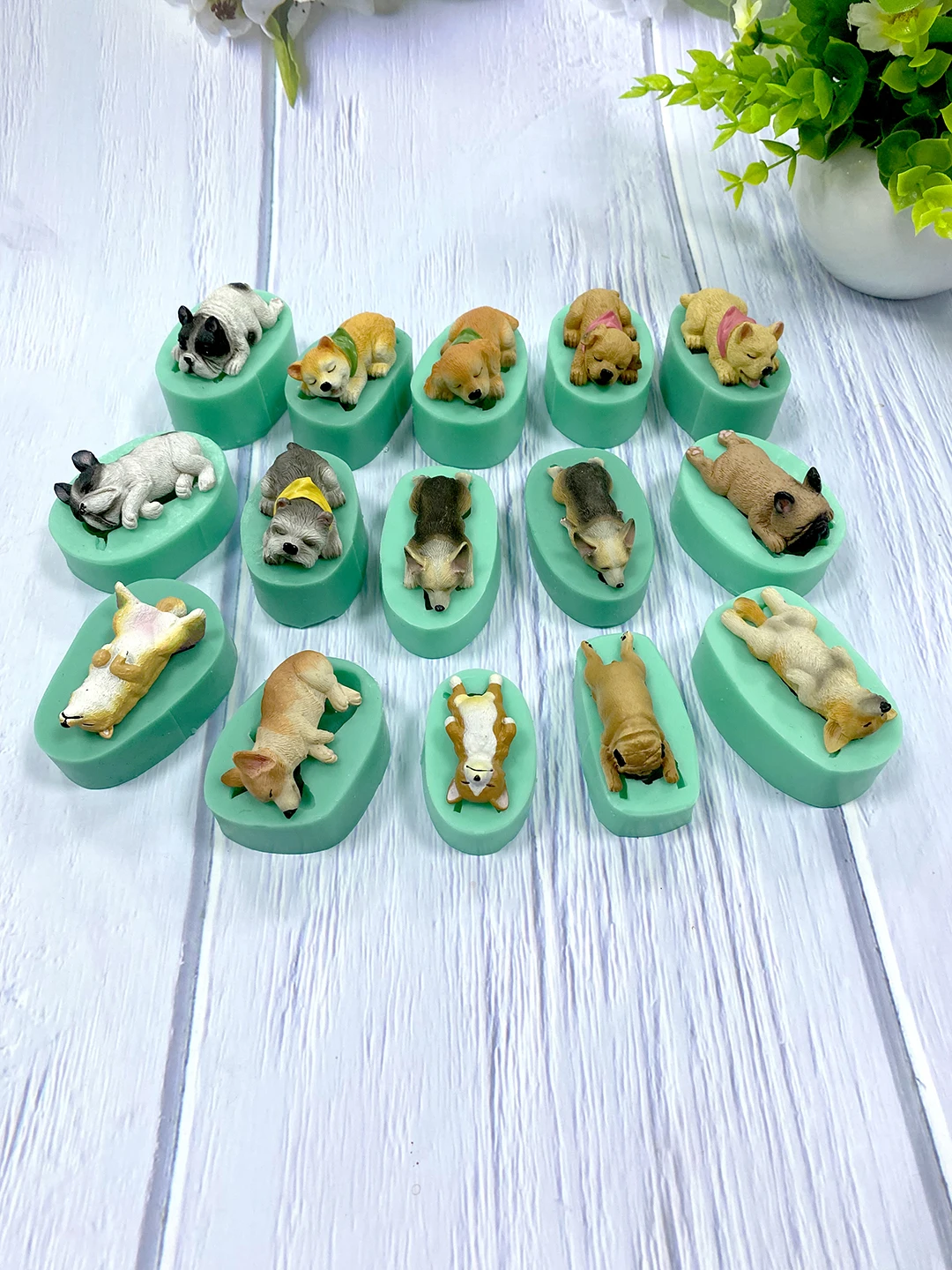 British Bull Silicone Soap Mold Fondant Chocolate Cake Polymer Resin Mould