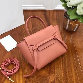 

Bag 2020 New Style Catfish Bag Mini Women's Bag Mini Cattle Leather Bag Messenger Bag Handbag Fashion Bag