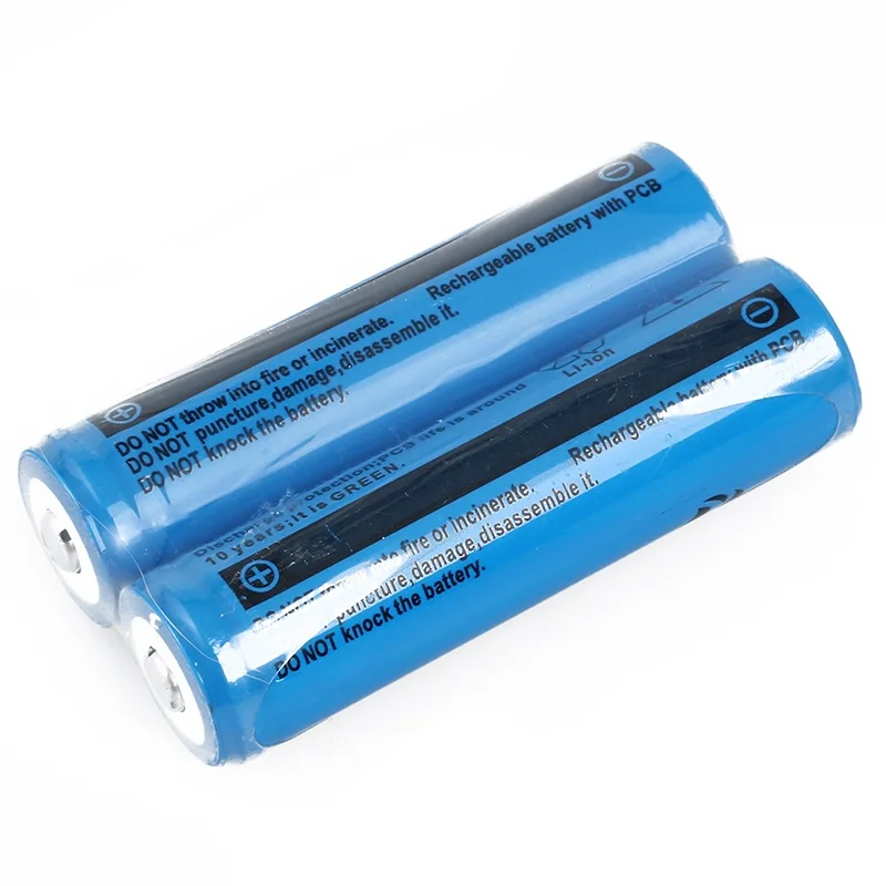 AABB-2x18650 батареи 3000mAh 3,7 V литий-ионная аккумуляторная батарея фонарик Фонарь