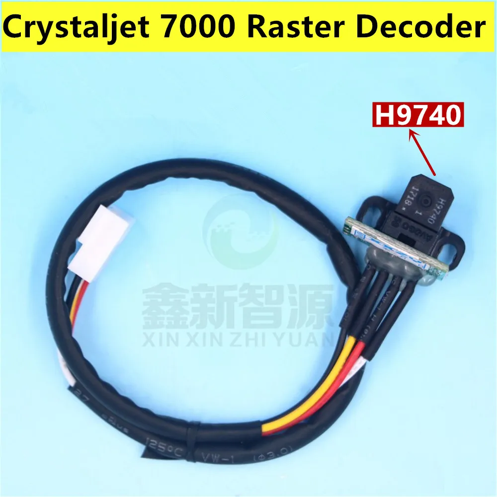 Растворитель принтер Растровое изображение декодер H9740 сенсор для Crystaljet 7000/ Seiko 508