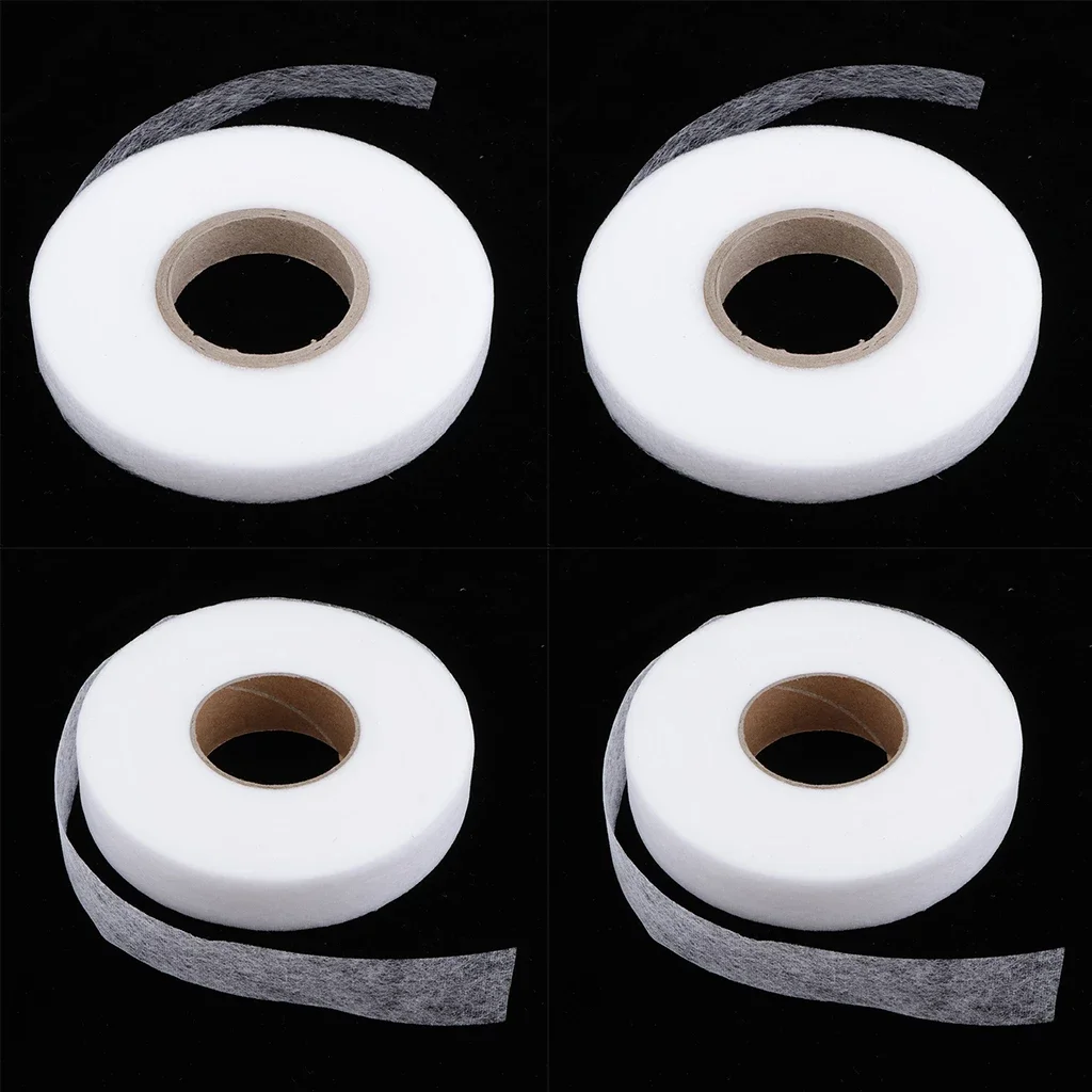 Hot Melt Double Sided Tape 70 Yards Sewing Accessory Adhesive Cloth Apparel Fusible Interlining Patchwork Lining
