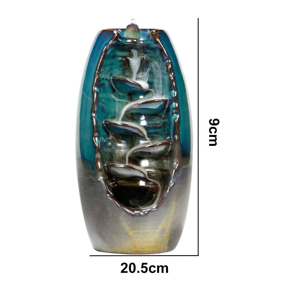 Керамическая водопада курильница для благовоний подставка для горения Арома диффузор домашний декор