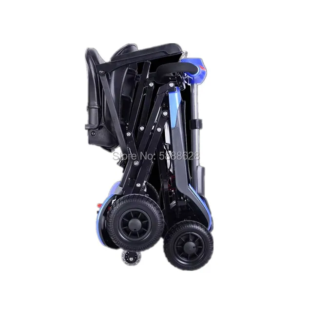 hot sale  smart folding power motor disabled handicap adult electric mobility scooter wheelchair  4-wheel elderly 6