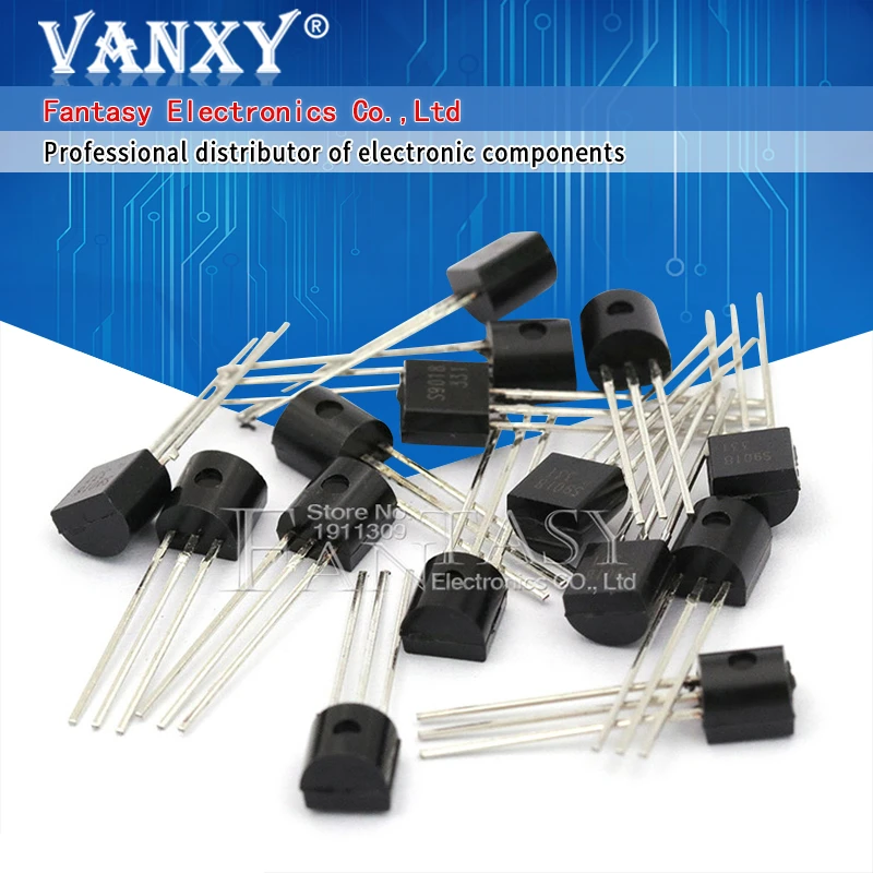 Lot De 10 Paires De Transistors BC550C + BC560C Fairchild - Authentiques, Stock USA