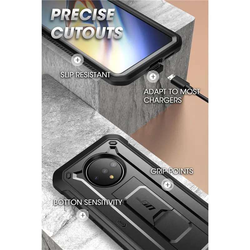 Для One Plus 7T чехол SUPCASE UB Pro сверхпрочный Чехол-кобура со встроенной защитной пленкой для OnePlus 7T