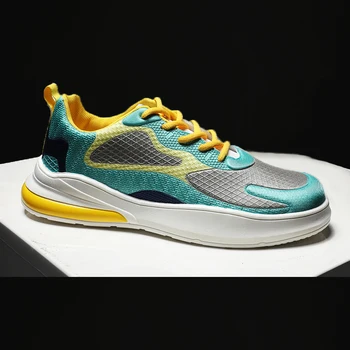 

Breathable casual shoes men's summer comfortable sports outdoor running white mesh fashion sneaker student shoes jogging design