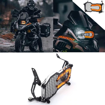 

NEW Motorcycle Headlight Protector Grille Guard Cover Protection Grill For BMW R1200GS R1200 GS R1250GS LC Adventure