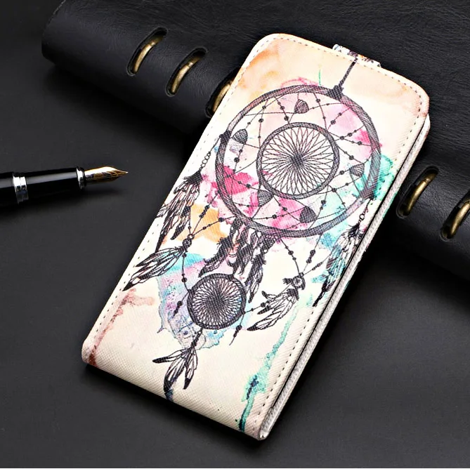 Flip Leather Case For Haier I6 Infinity Back Cover For On Haier I6 I 6 Case Lovely Cartoon Painting Phone Bag Cover - Цвет: dreamcatcher