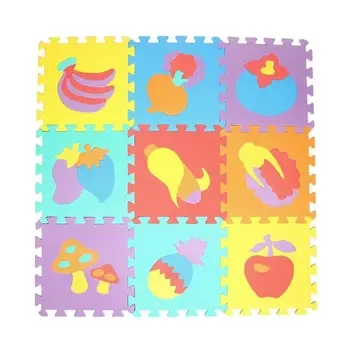 

10pcs Animal Pattern Foam Puzzle Kids Rug Carpet Split Joint Eva Baby Play Mat Indoor Soft Activity Puzzle Mats