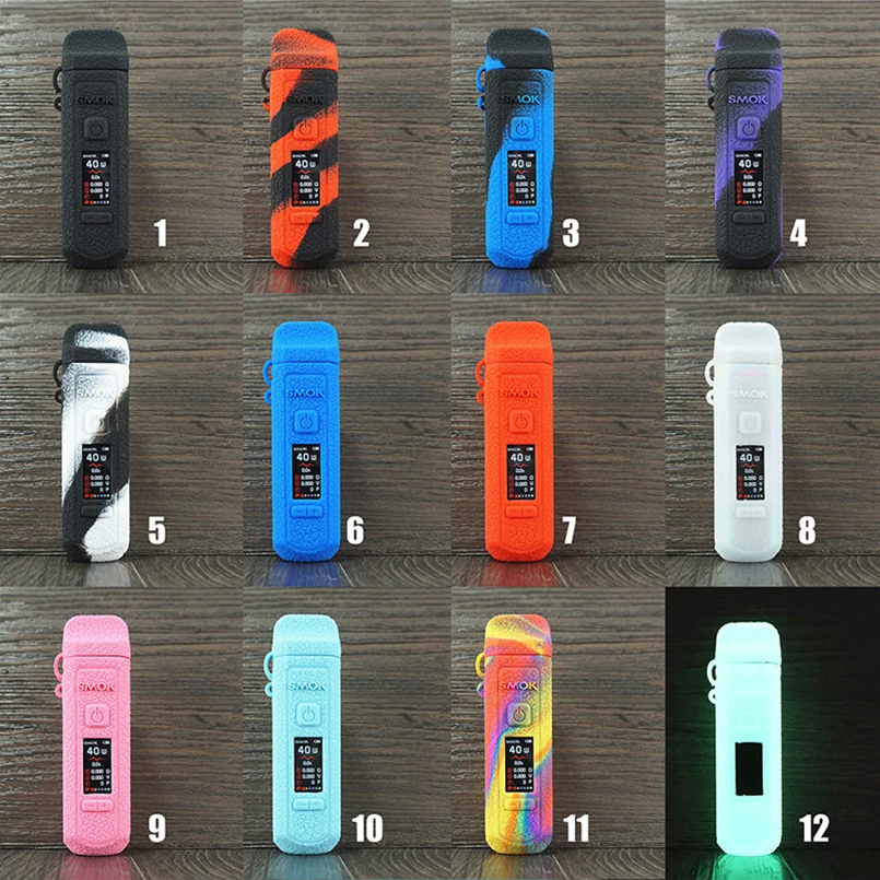 Текстурная кожа для вейпа SMOK RPM40 набор силиконовый чехол-рукав покрытие ModShield