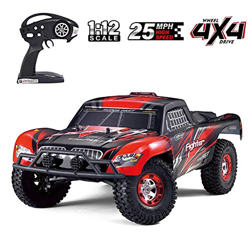 KW-C01 радиоуправляемые машины 1/12 4WD внедорожный автомобиль дистанционного управления, высокая скорость 35 км/ч Traxxas RC грузовик/монстр грузовик, лучшая RC багги игрушка для Adu