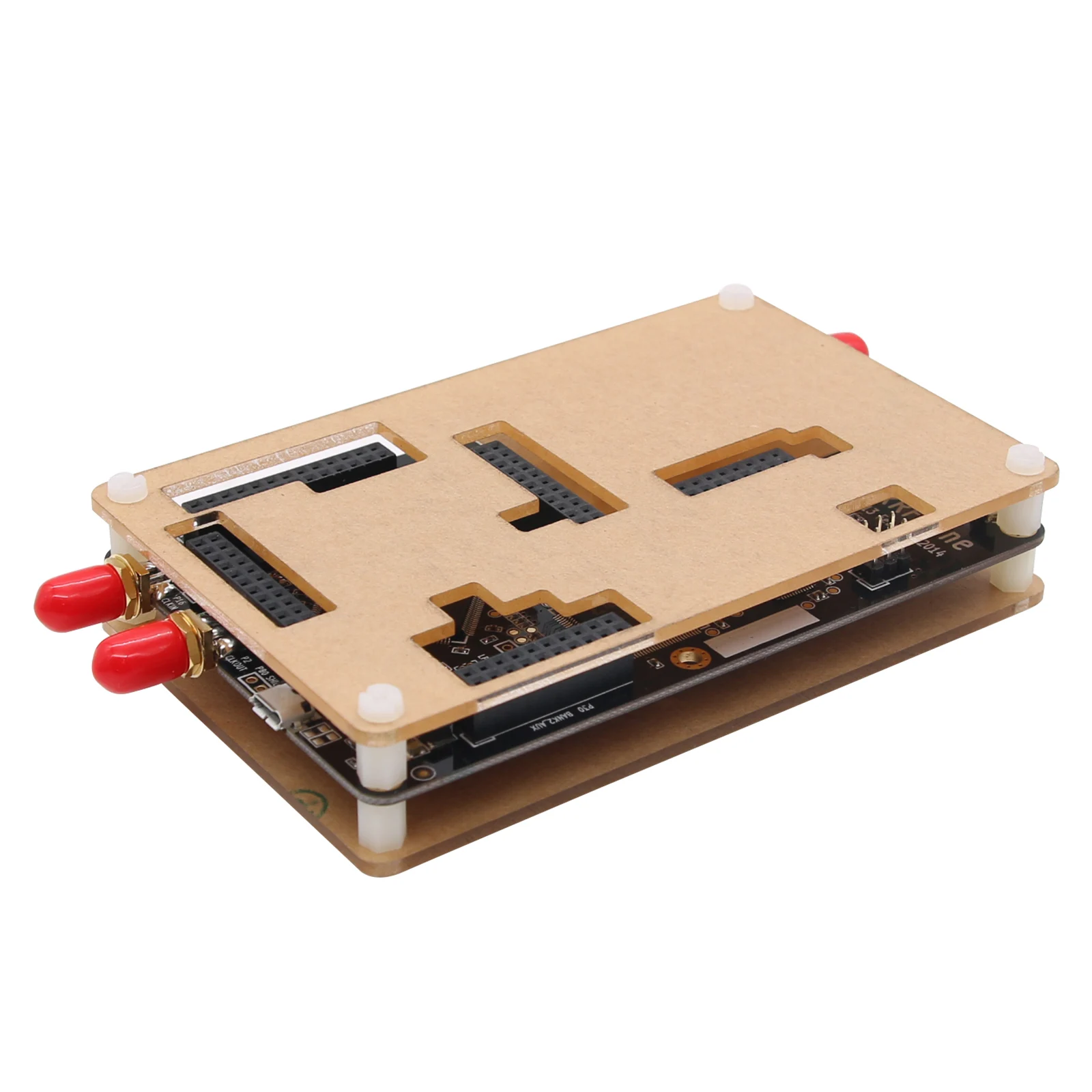 TZT 1 MHz-6 GHz HackRF одно программное обеспечение определяется радио SDR& антенны комплект акрилового корпуса