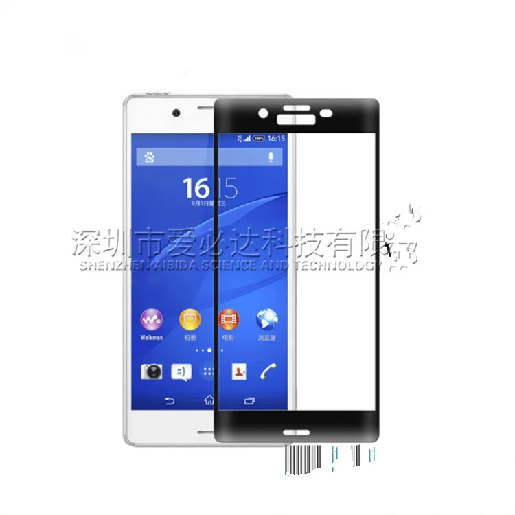 3D изогнутое закаленное стекло для sony xperia XP стеклянная пленка для телефона для sony X Производительность Компактная Защитная пленка для экрана