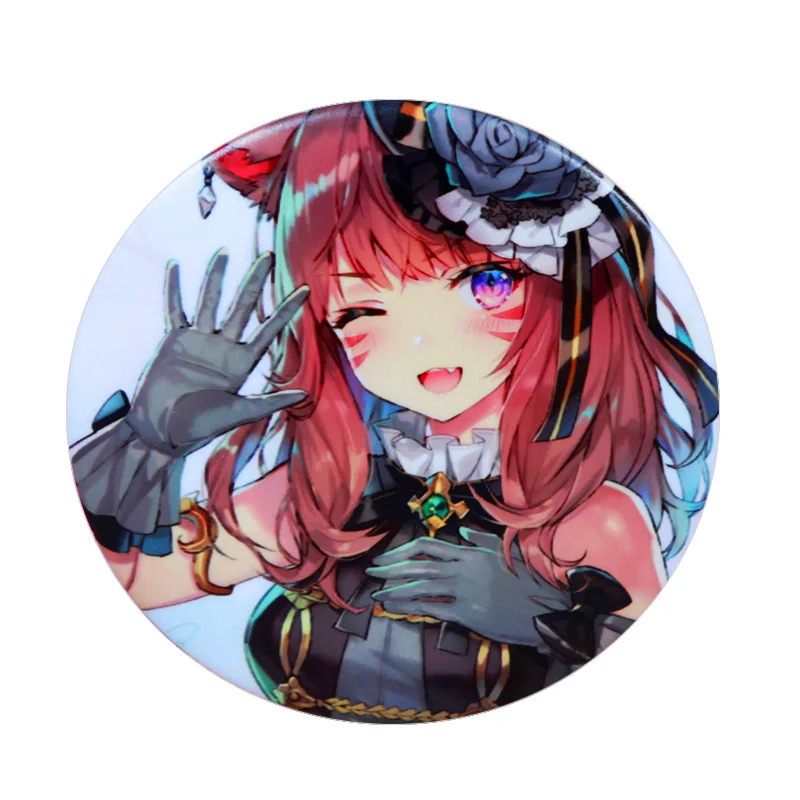 Fffpin 5 8cm Brooch Diy Custom Breastpin Animal Girl Anime Game