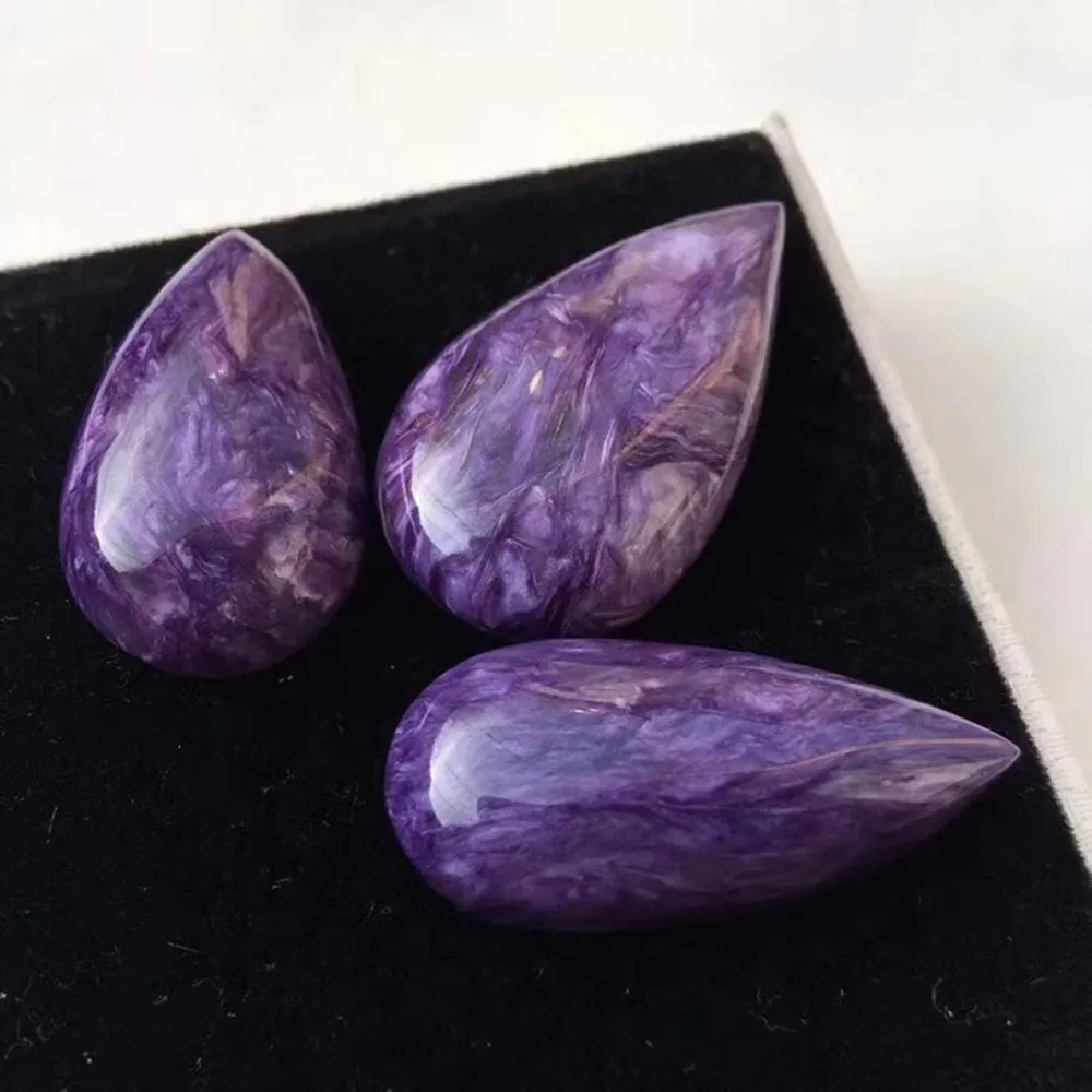 Charoite кулон драгоценные Камни Природные Минеральные Кристаллы духовное исцеление домашний декор Современная удача regalos para mujer