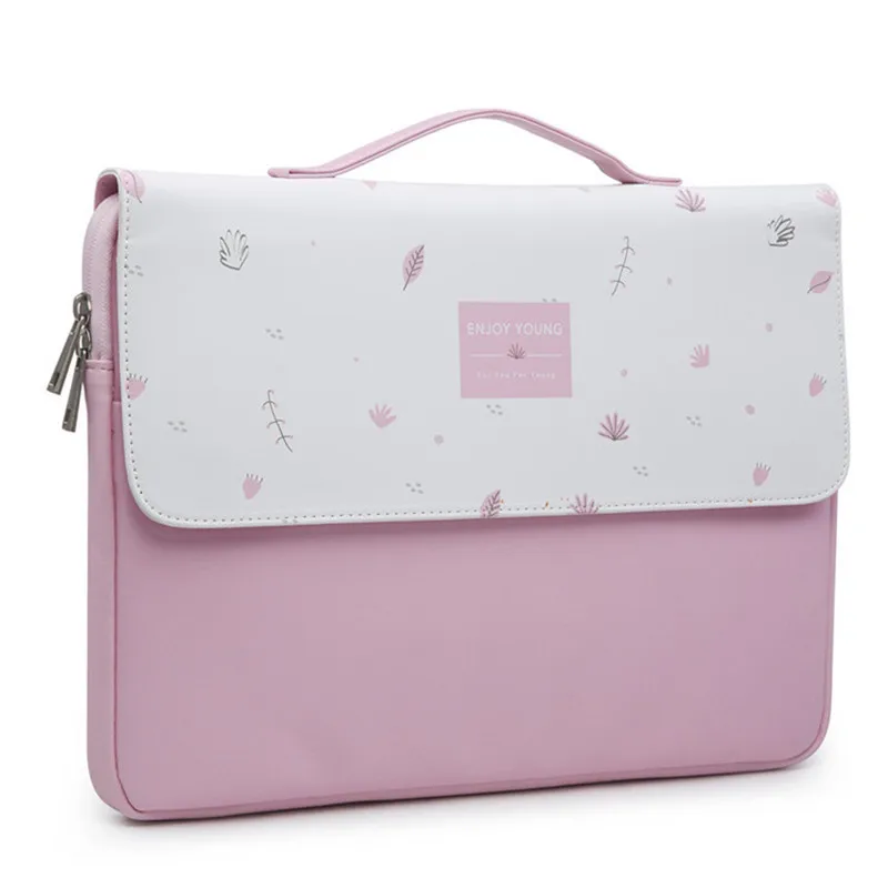 Милая сумочка, сумка для ноутбука, красивая девушка, кожа, водонепроницаемая сумка для компьютера, ноутбука, сумка для MacBook 1", 13", 15, 15,6 дюймов, элегантная ручная сумка - Цвет: 15.6inch
