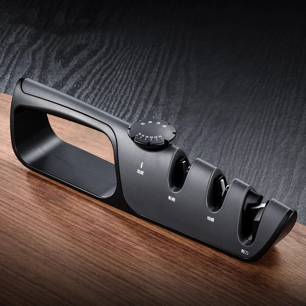 

Multifunction Knife Sharpener Angle Adjustable Kitchen Sharpener Professional Sharpening Stone Grinder Kitchen Sharpening Tools