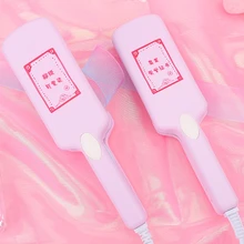 220 В Волнистые щипцы для завивки волос, 3 трубки, мини керамические электрические щипцы для завивки волос, красивые инструменты для укладки волос