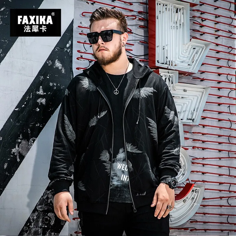 Большая мужская одежда Oumber зимняя куртка ветровка fatso cap ветровка средней длины с вышивкой буквами
