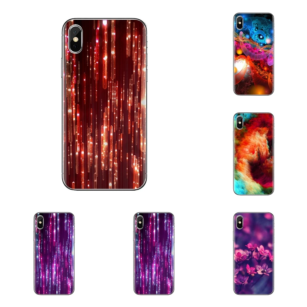 For Huawei G7 G8 P7 P8 P9 Lite Honor 4C 5X 5C 6X Mate 7 8 9 Y3 Y5 Y6 II 2 Pro 2017 Ultra Thin Case Dust In Purple Light Artistic |