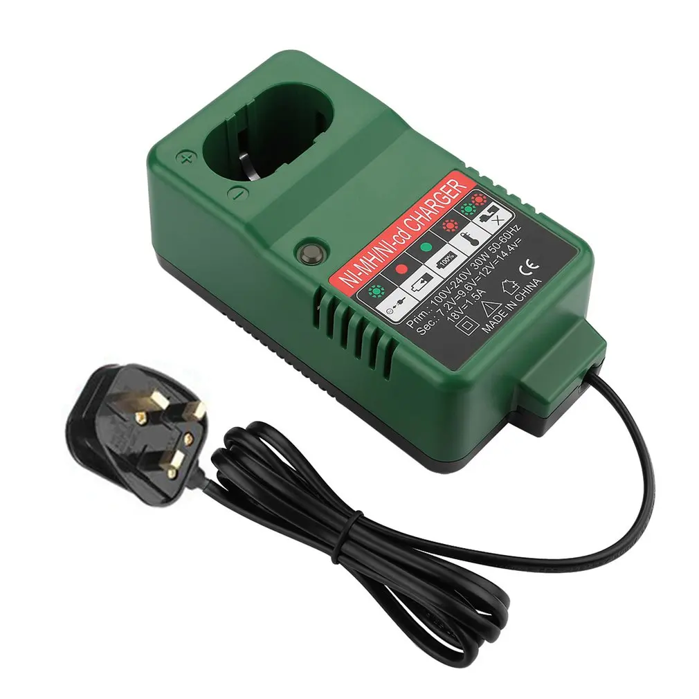 

UK Plug Replacement Battery Charger For Makita 12V 9.6V 7.2V 14.4V 18V Ni-Cd/Ni-Mh Cordless Drill Rechargeable Batteries Tools
