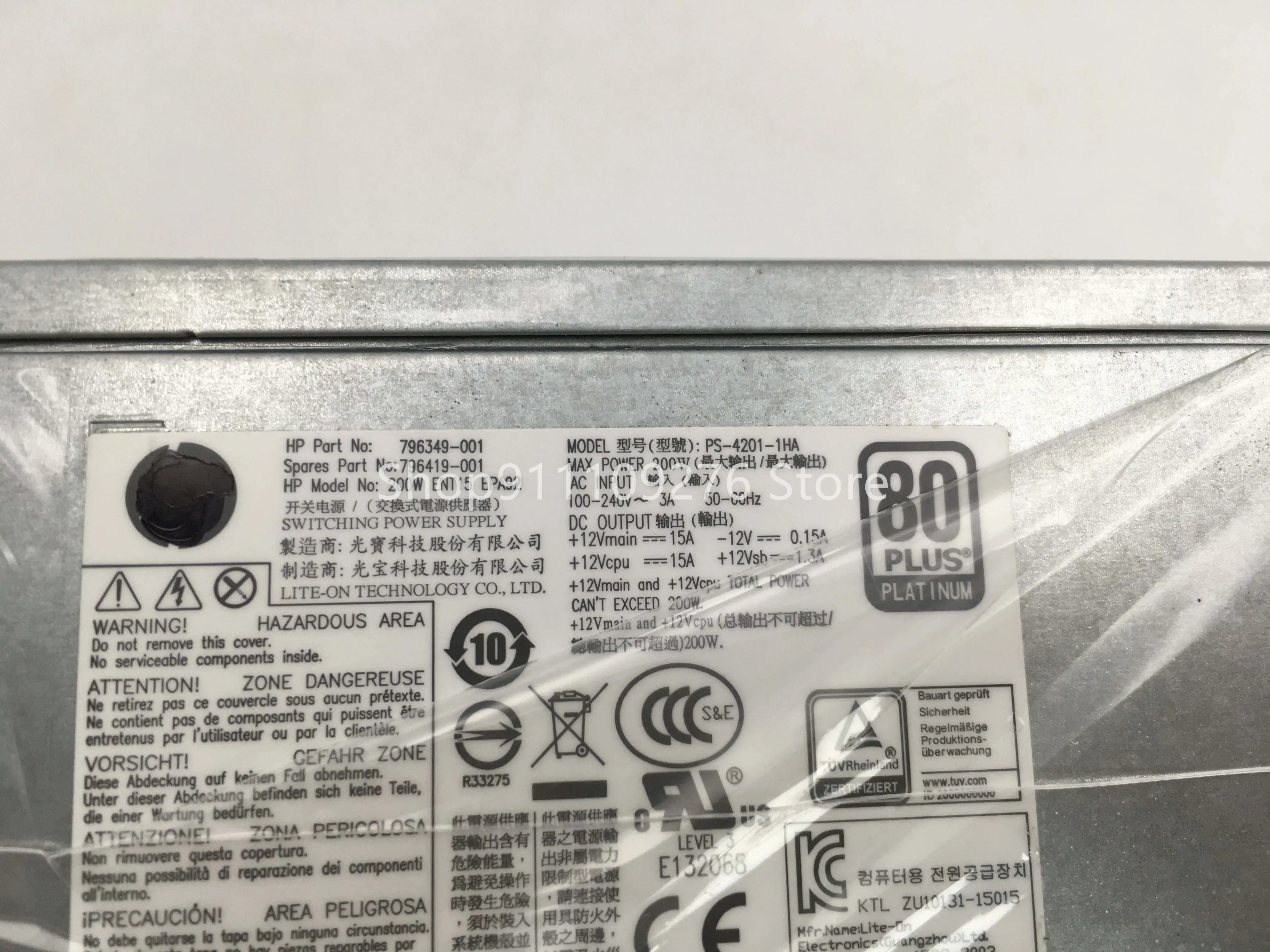 Fonte de alimentação original psu para hp