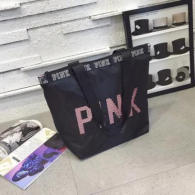 Специальное предложение, розовая дорожная сумка для путешествий для девочек, женская пляжная сумка, большие вместительные сумки, дорожные деловые сумки, sac Master femme - Цвет: 8