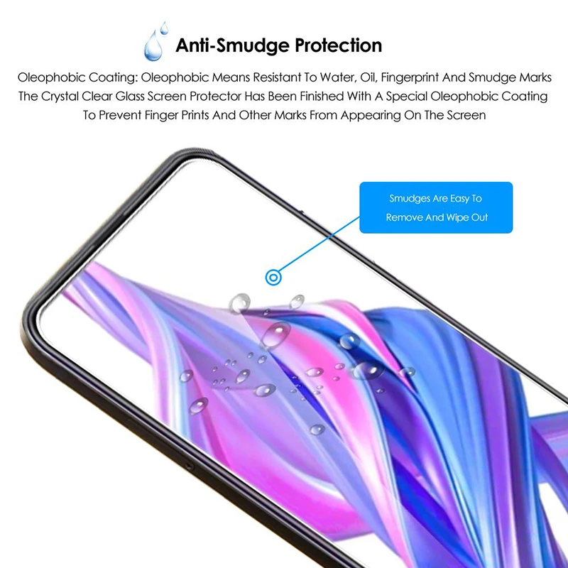 2 шт закаленное стекло для huawei Honor 9X протектор экрана 9H 2.5D телефон на Защитное стекло для huawei Honor 9X Pro стекло