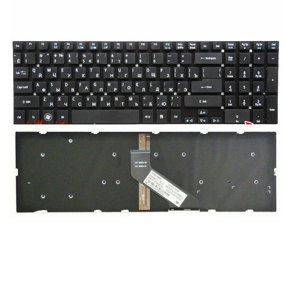 Новый русский/RU Клавиатура для ноутбука acer Aspire V3-571G V3-771G V3-571 5755G 5755 V3-531 V3-771 V3-551G V3-551