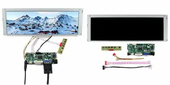 

HDMI VGA DVI LCD controller board with 14.9inch 1280x390 LTA149B780F LCD screen
