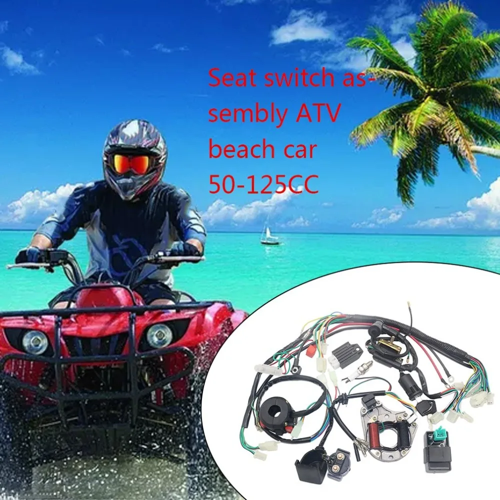 Электрика статор катушки CDI жгут проводов для 4 тактный ATV KLX 50cc 70cc 110cc 125cc квадроцикл багги картинг яма велосипеды грязи