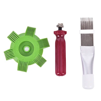 

1set Universal Car A/C Radiator Condenser Evaporator Fin Straightener Coil Comb Plastic Auto Cooling System Repair Tools