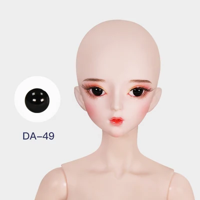 DBS 1/3 bjd кукла глазное яблоко 14 мм для 60 см bjd кукла, только глазное яблоко без куклы без головы - Цвет: DA-49