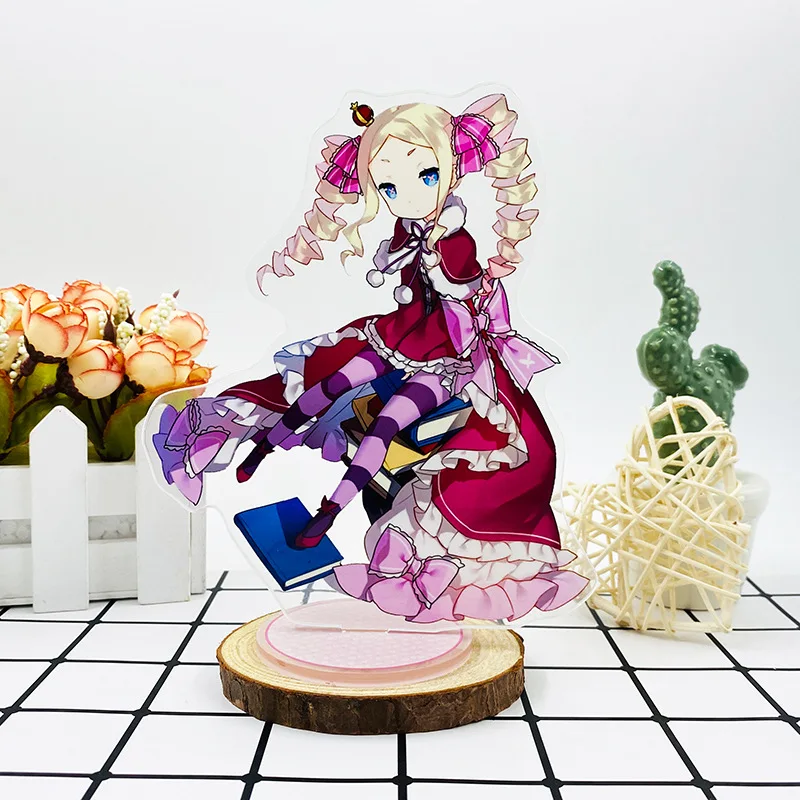 Re: жизнь в другом мире от нуля акриловая модель на подставке игрушки Аниме Rem Ram