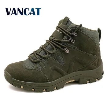 

Men's Work Shoes Tactical Men's Military Boot Outdoor Non-slip Desert Boots Fashion Lace Up Men's Boots Motorcycle Boot Size 46