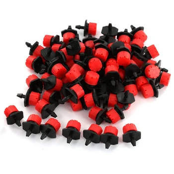 

100 units Mini Irrigation Dropper Adjustable Spray Nozzle Dropper