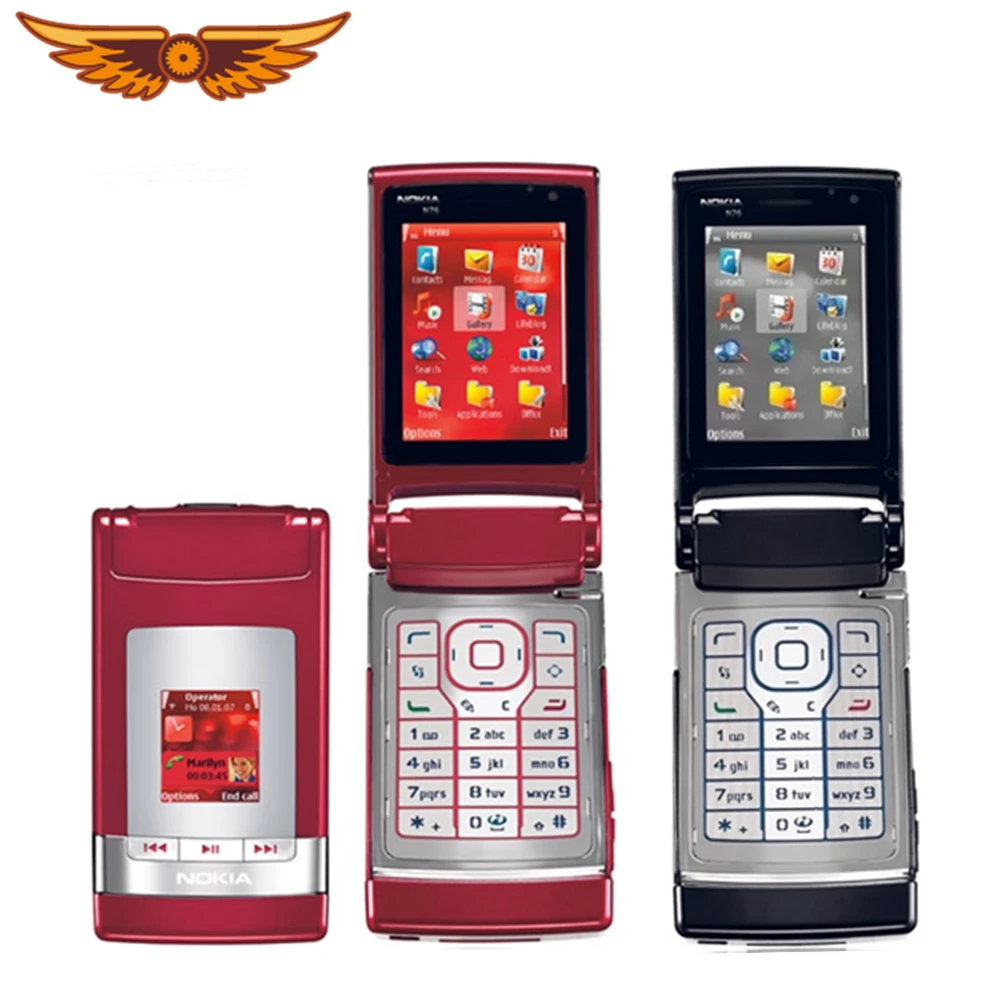 buy refurbished iphone Original Unlocked Nokia N76 Symbian OS v9.2 700 mAh Support Russian Keyboard and Arabic Keyboard Cellphone Free Shipping refurbished samsung